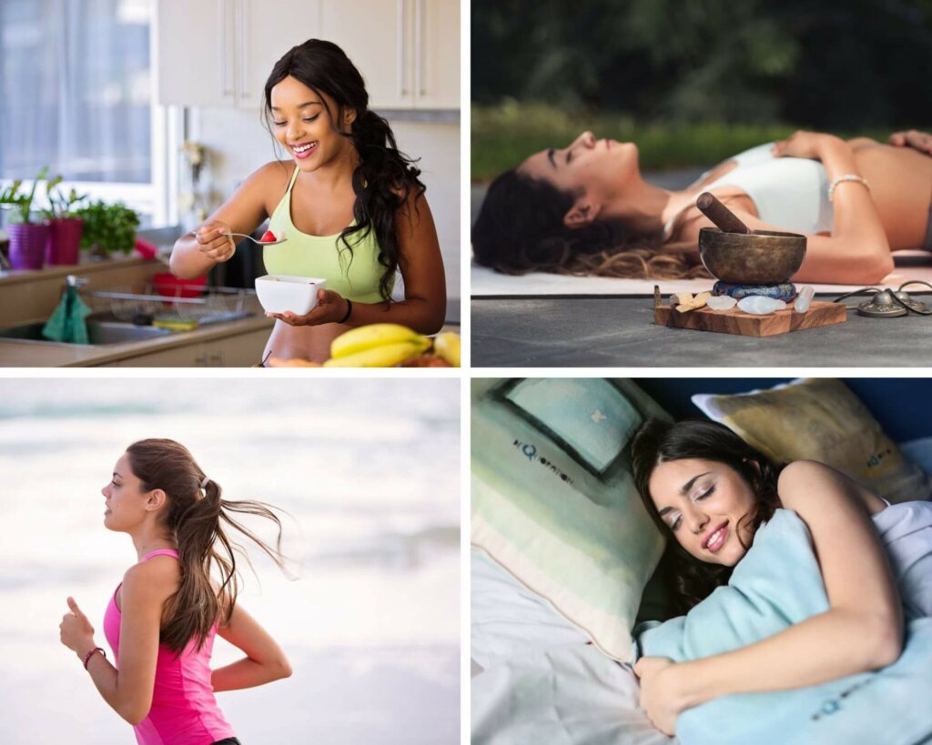 Four pillars of health and joy
